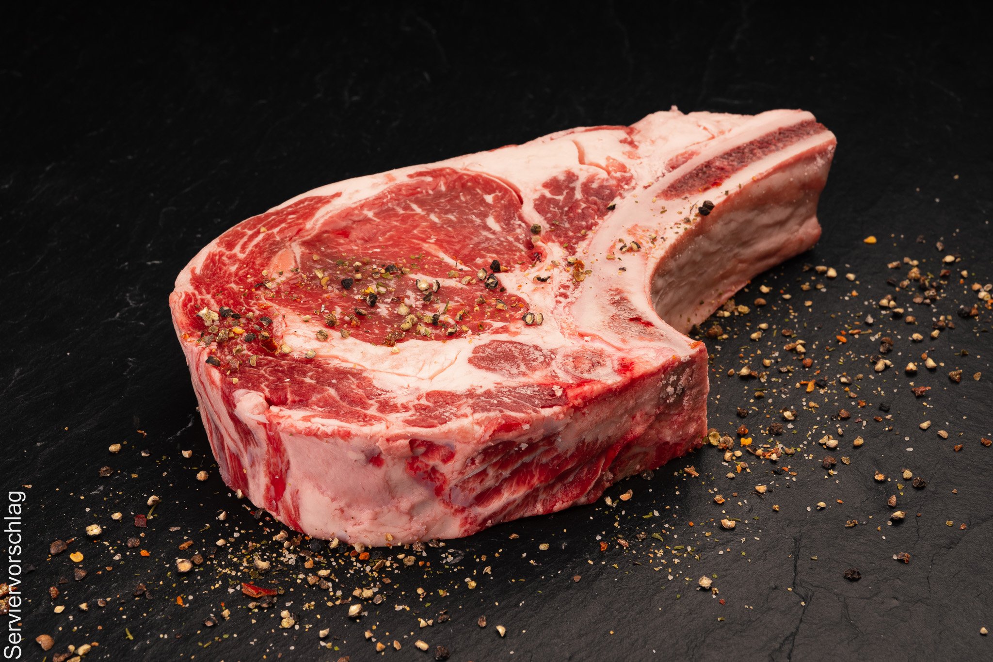 USA Black Angus Prime Ribs Steak, Special Cut am Knochen